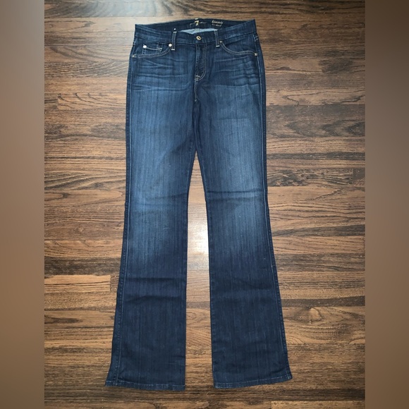 7 For All Mankind Women’s “Kimmie Bootcut” Jeans 30 - Picture 1 of 4